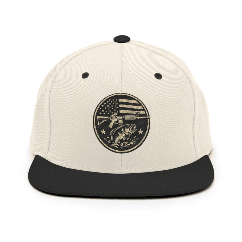 Freedom, Firearms, and Fishing Snapback Hat