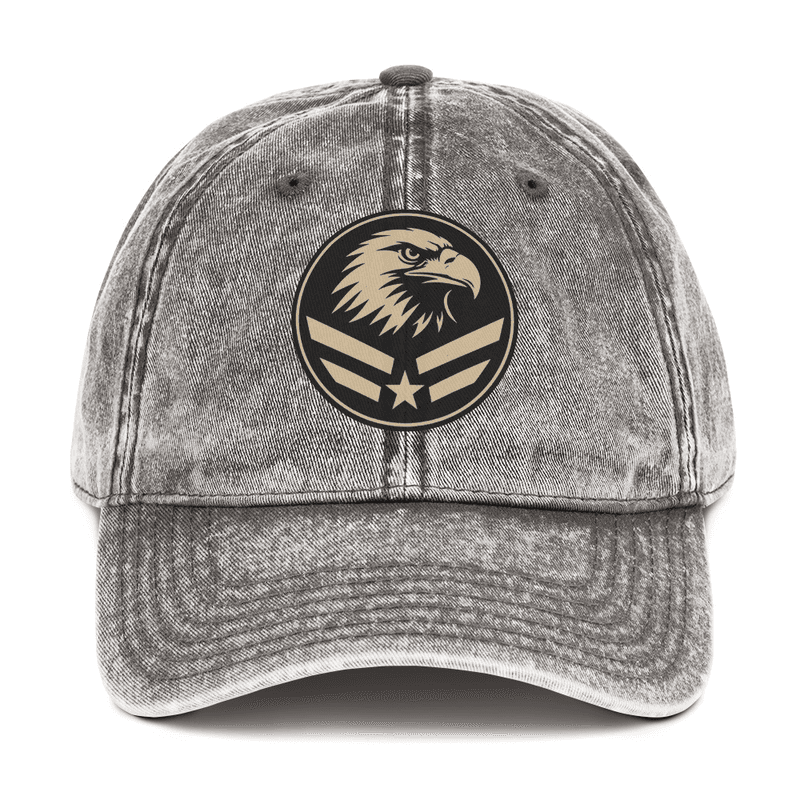 Eagle Logo Vintage Cotton Twill Cap